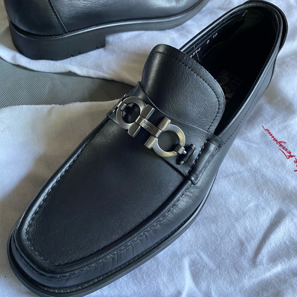 New Black MASTER “ Salvatore Ferragamo size 10